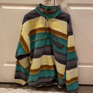 Patagonia synchilla snap t fleece pullover